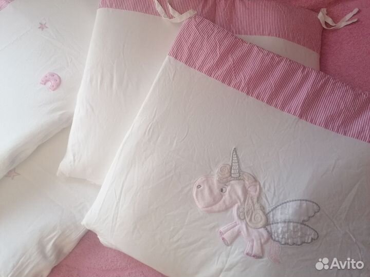 Бортики в детскую кроватку