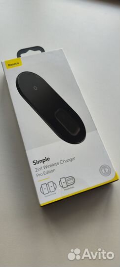 Baseus Simple 2in1 Wireless Charger For iPhones