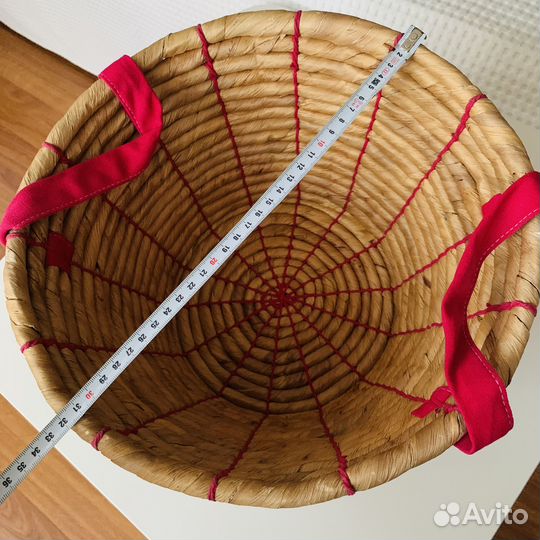 Корзина плетеная IKEA (ручная работа)