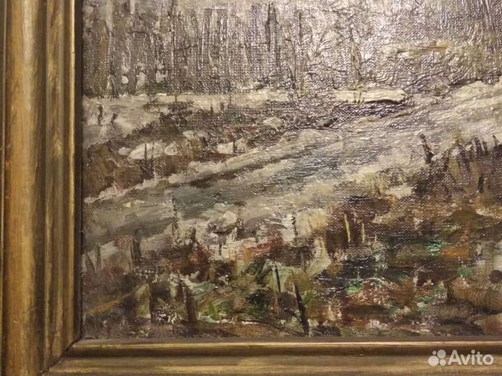 Картина холст, масло, 1989 г