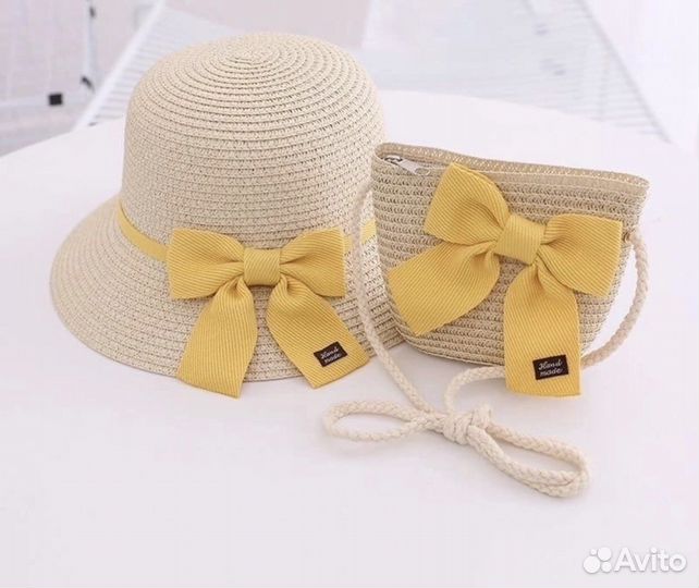 Шляпа и сумка на молнии детские