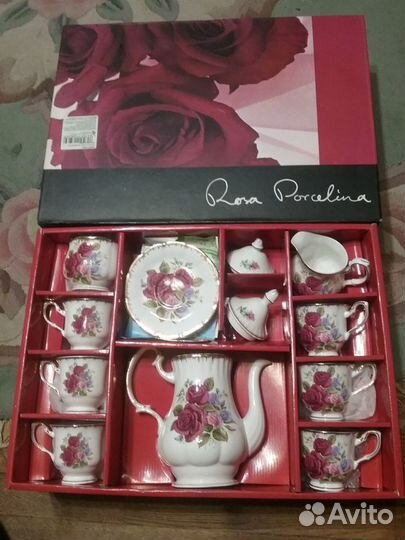 Сервиз чайный Rosa Porcelina, Великобритания