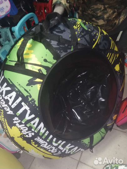 Тюбинг 107 см Ватрушка санки надувные в наличии