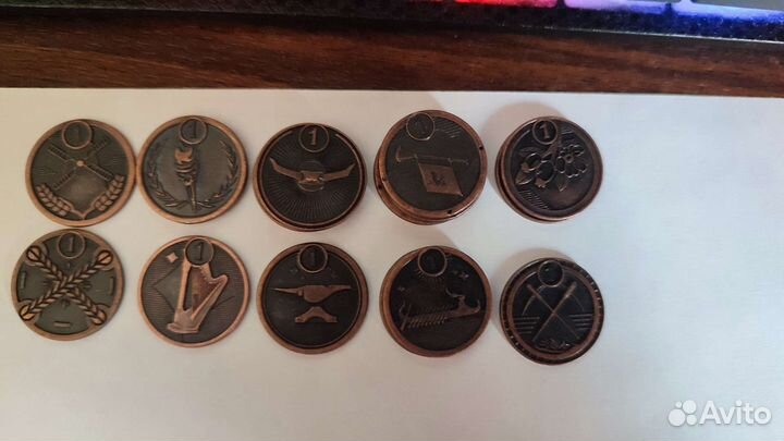 Монетки из пятерочки+неоткрытые