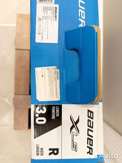 Коньки bauer s21 x-ls skate jr (рус 35)