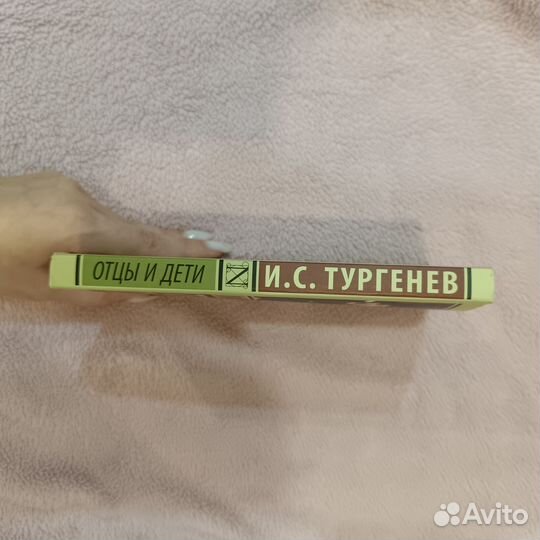 Книга «Отцы и дети» И. С. Тургенев
