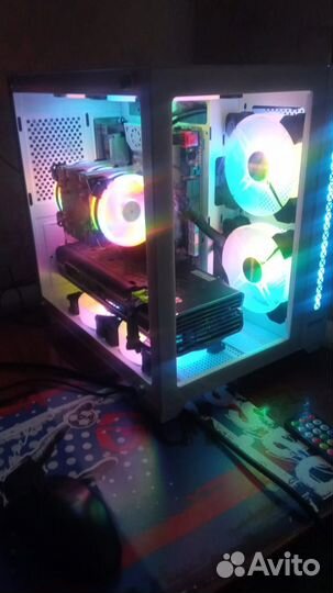 Игровой компьютер(новый) Intel 6 ядер/rx5700xt