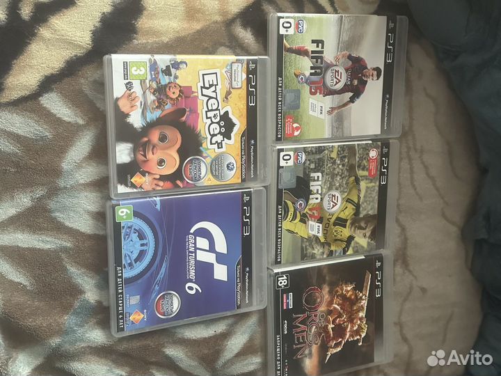 Диски на ps3