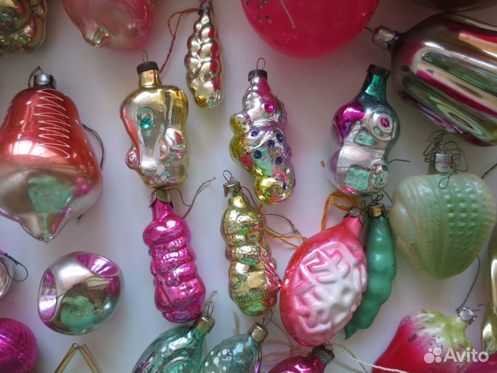 Елочные игрушки СССР