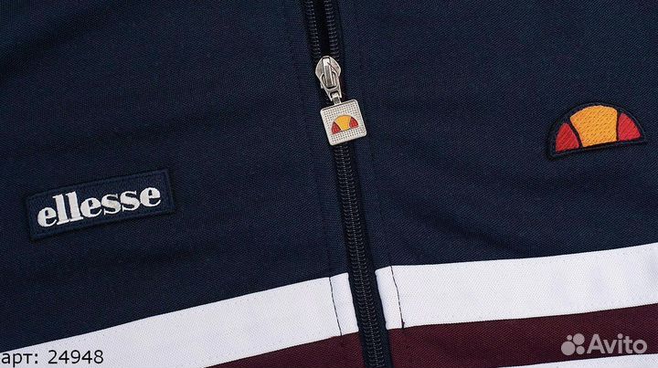 Олимпийка Ellesse rimini bordo бордовая