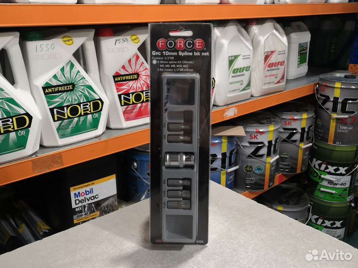 Набор бит spline М5-М12 30мм force 6 предметов