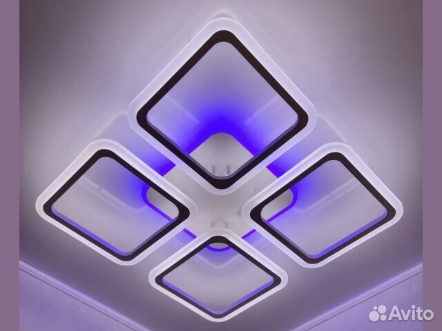 Светодиодная люстра, потолочная на 15кв\м