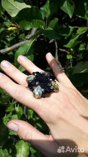 Кольцо ручной работы