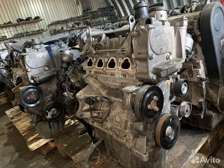 Двигатель 1.6 cfna BTS Volkswagen Polo седан