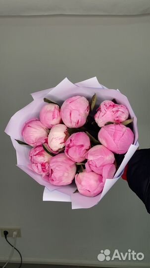 Пионы Букет пионов 7 11 15 19 21