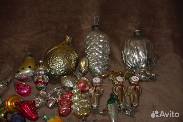 Елочные игрушки СССР