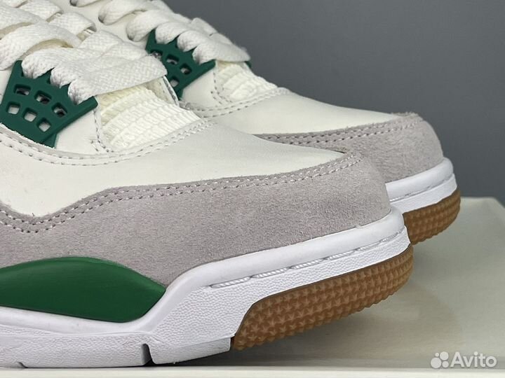 Кроссовки nike air Jordan 4 SP Pine Green