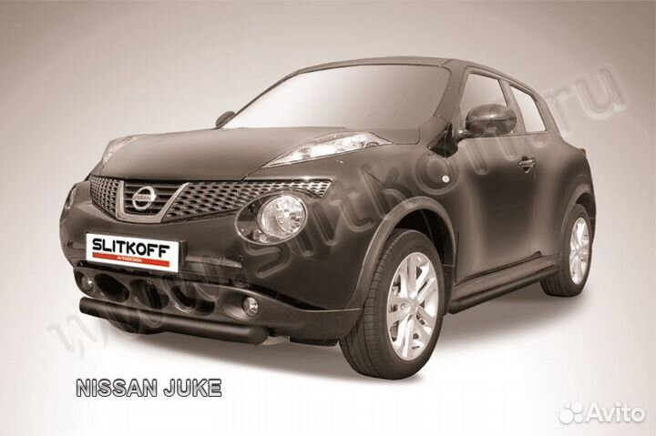 Защита переднего бампера Nissan juke NJ2WD-001B