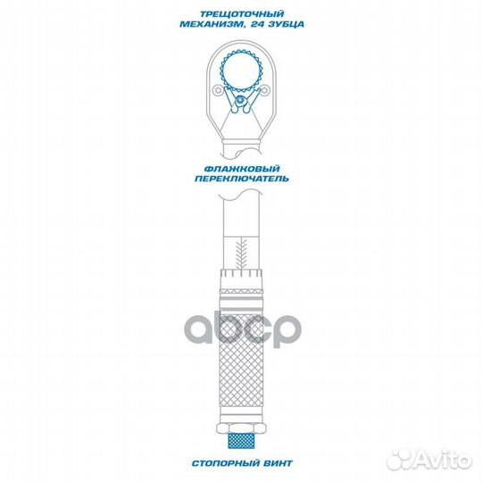 34323-1A ключ динамометрический серии ''classi