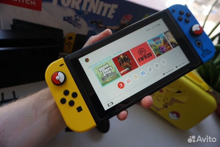 Nintendo switch прошитая