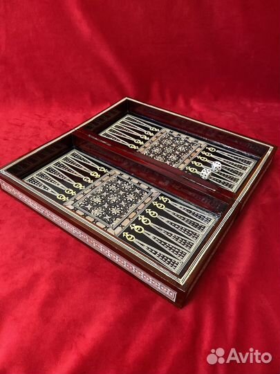 Нарды-шахматы из Египта ручной работы