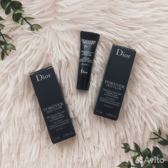 Тональный крем dior forever skin glow 6N