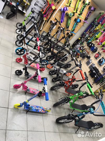 Самокат трюковой городской детский с гарантией