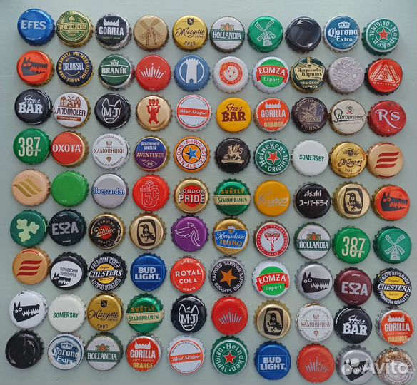 Крышки от пивных бутылок