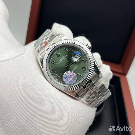 Часы Rolex Datejust Arabic Green