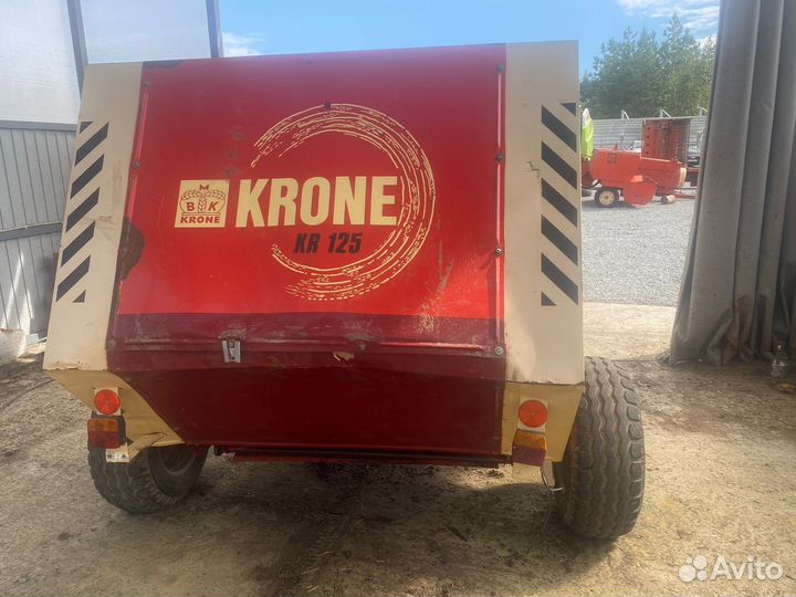 Пресс-подборщик Krone KR 125, 2008
