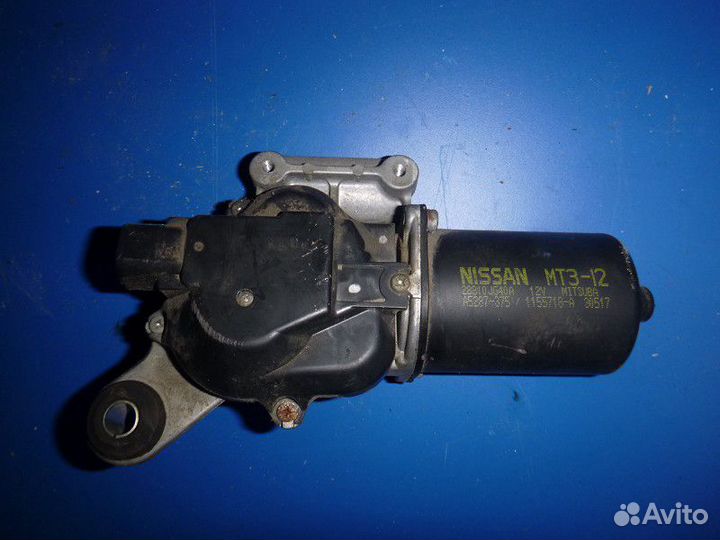 Моторчик стеклоочистителя передний nissan X-trail