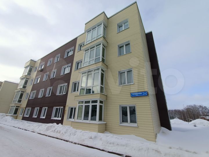 1-к. квартира, 51,6 м², 1/4 эт.