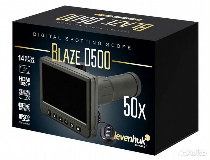 Зрительная труба цифровая Levenhuk Blaze D500