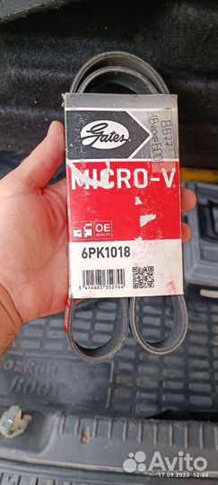 6PK1018 ремень генератора калина гранта