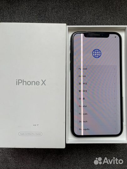 iPhone X, 256 ГБ