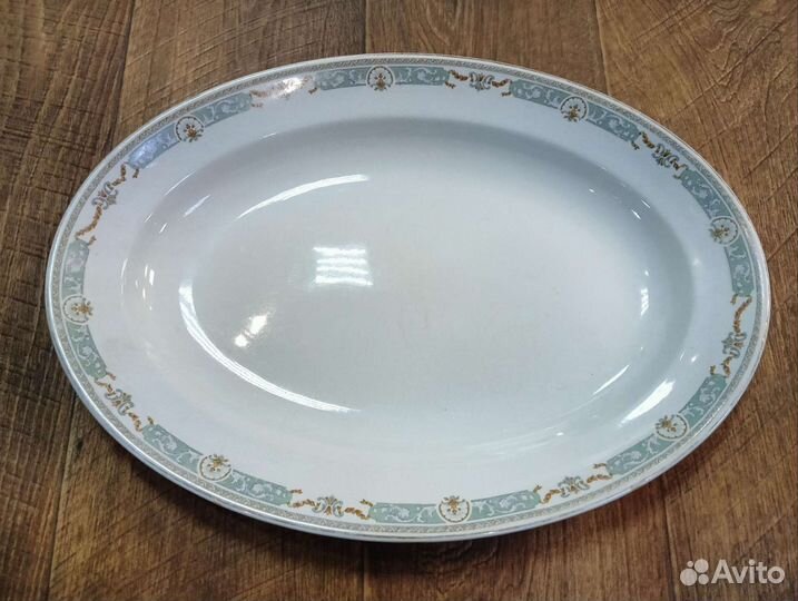 Большое овальное блюдо W.H. Grindley & Co