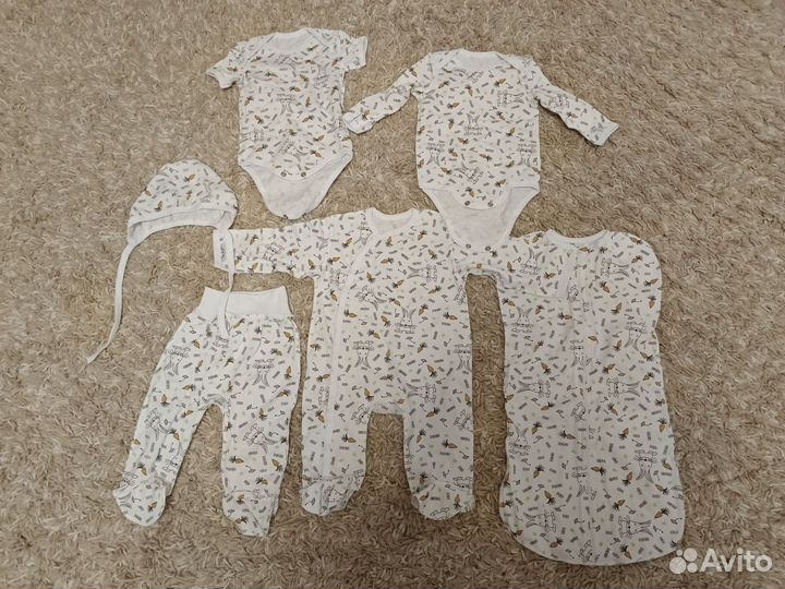 Набор для новорожденного 6 предметов