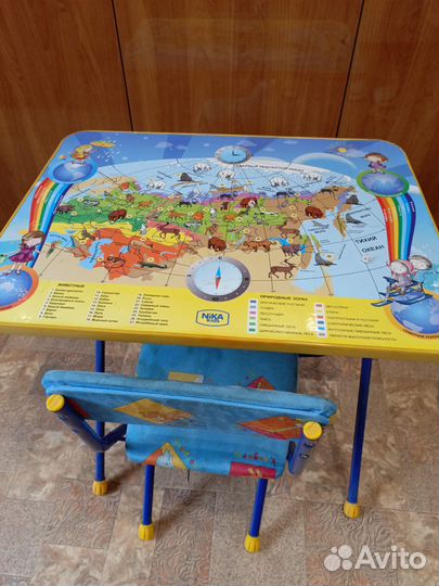 Детский стол и стул