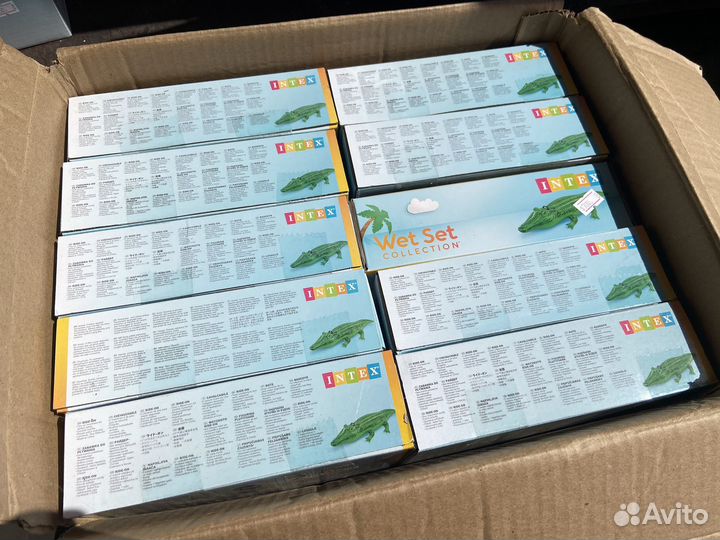 Надувной крокодил