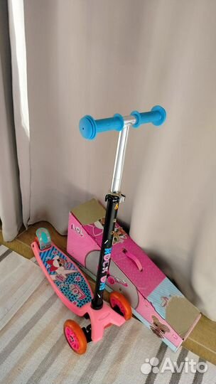 Самокат детский трехколесный