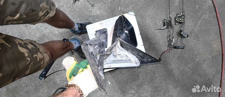 Водительское зеркало на бмв е46