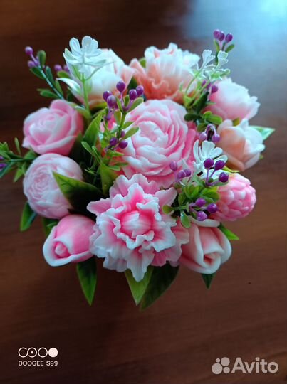 Мыло ручной работы букеты