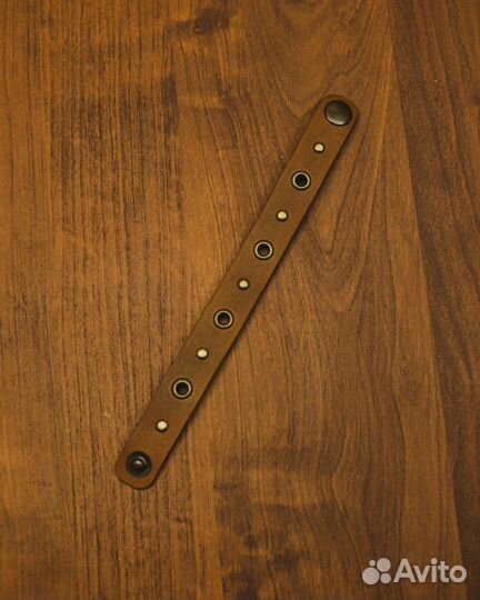 Браслет из натуральной кожи ручной работы