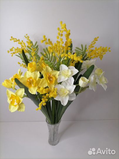 Искусственные цветы для декора