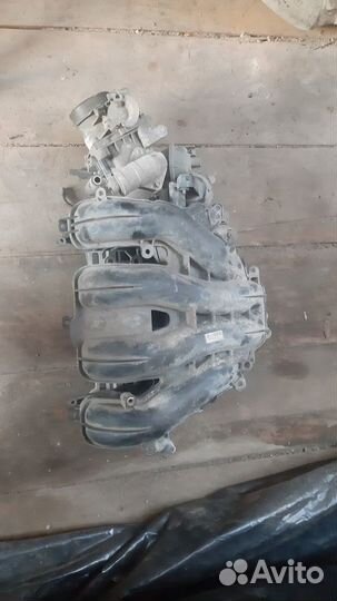 Коллектор впускной Mazda 3 BK 2.0 LF мазда 3 бк
