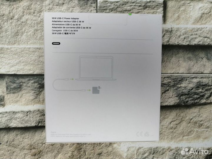 Power Adapter 96w + USB-C кабель 2m