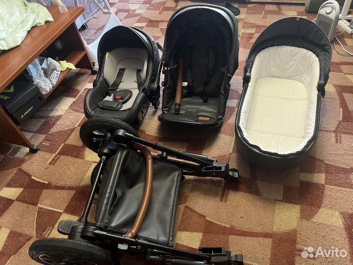 Коляска luxmom 3 в 1