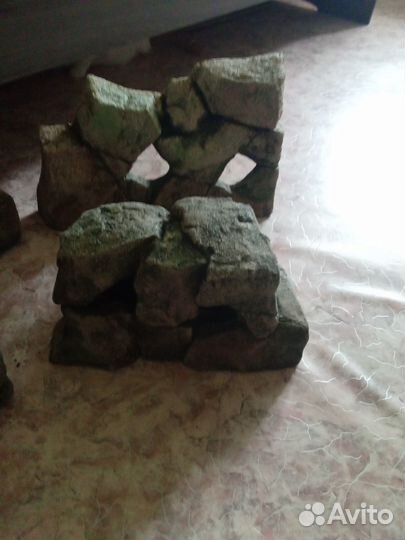 Декорации в аквариум