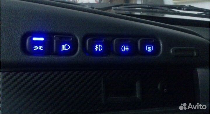 Пересвет кнопок ваз 2114