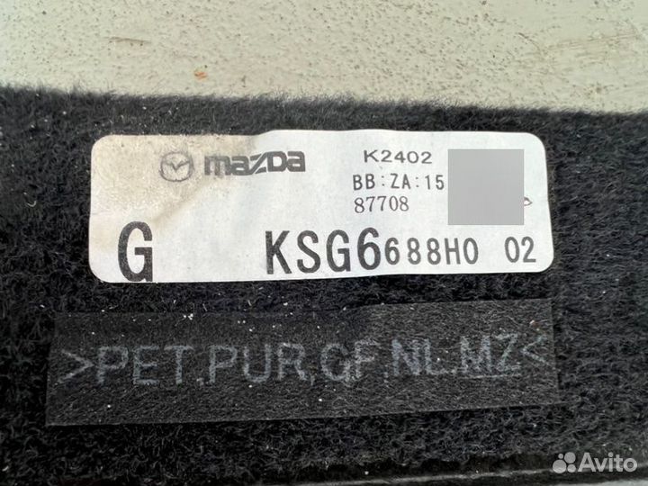 Полка багажника Mazda Cx-5 2 2022